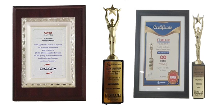 Celebrating logistics service quality and trusted freight solutions with recognition functions.