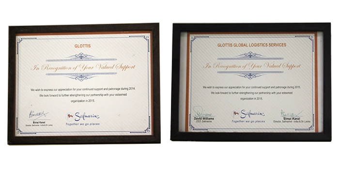 Award recognition for delivering reliable freight forwarding and supply chain solutions globally.
