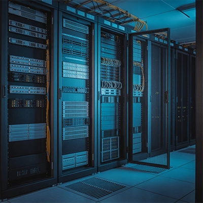 Logistics for data center equipment, servers, IT racks with secure, timely global transport sites.