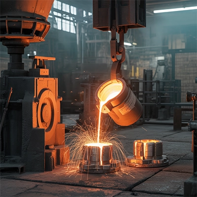 Freight forwarding for foundry castings, raw materials and industrial metal products for exports.