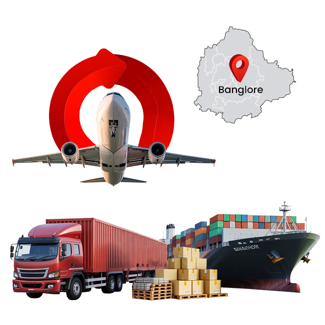 Complete logistics solutions tailored for Bangalore’s industrial & commercial shipping needs & support.