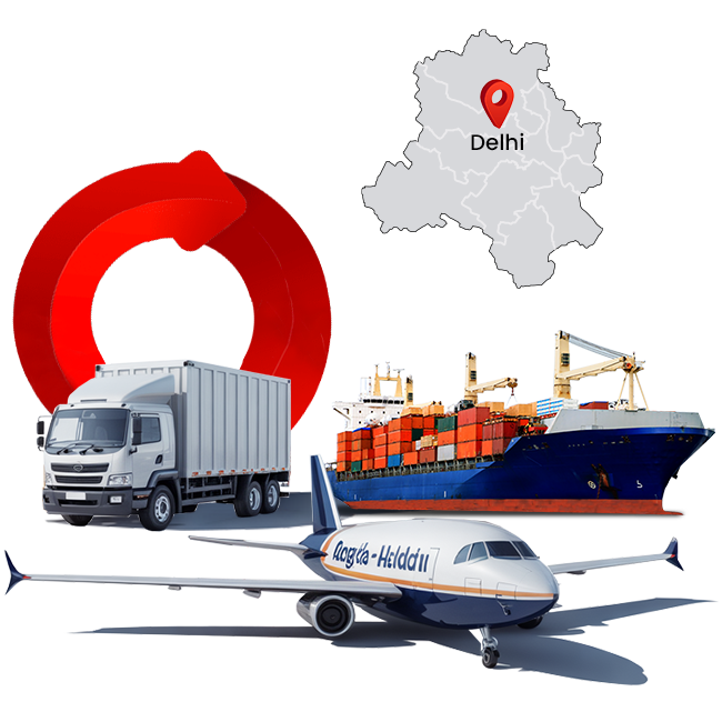 India-Based Freight & Logistics Company in Delhi providing shipping, customs clearance, and services.