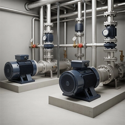 Safe road freight for pumps, large motors and heavy machinery with specialized handling Chennai.