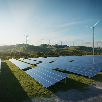 Transport for solar panels, wind turbines and renewable equipment supporting green industry supply.