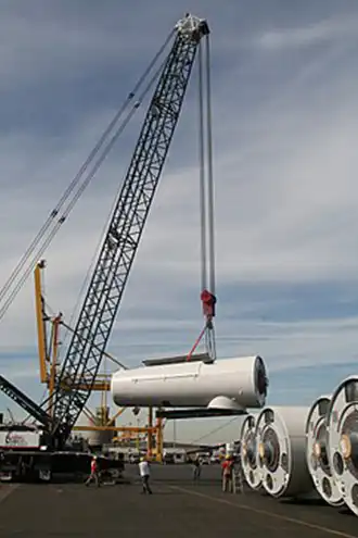 Large industry cargo handling with freight transport solutions for industrial shipments from Chennai.