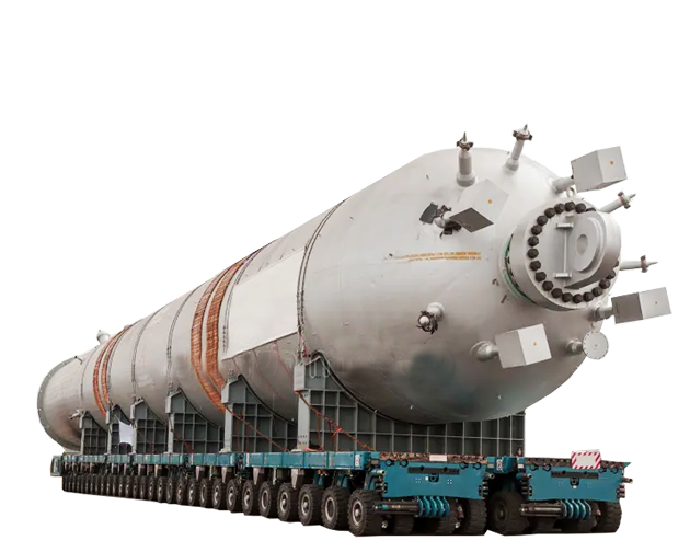 Project cargo transport, heavy equipment, and machinery with route surveys and handling Chennai.